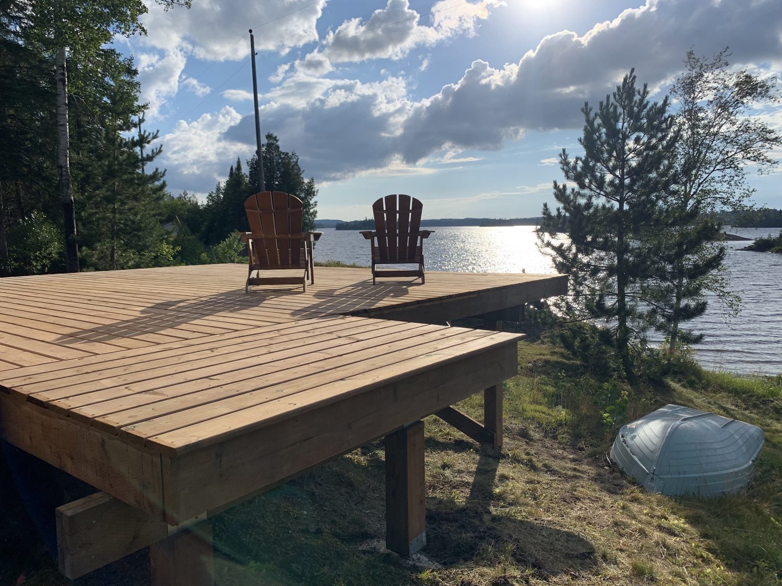 Outdoor — Custom deck, private location